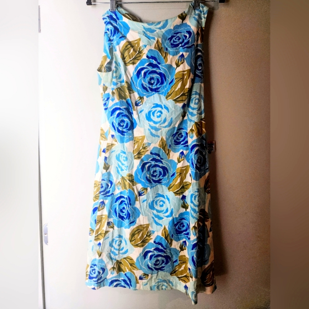 Vintage 1990s floral j. Crew mini Dress